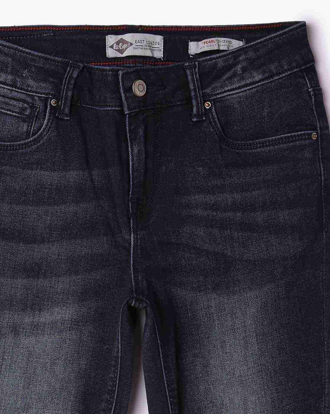 Lee Cooper | Girls Mid-Wash Skinny Fit Jeans|2