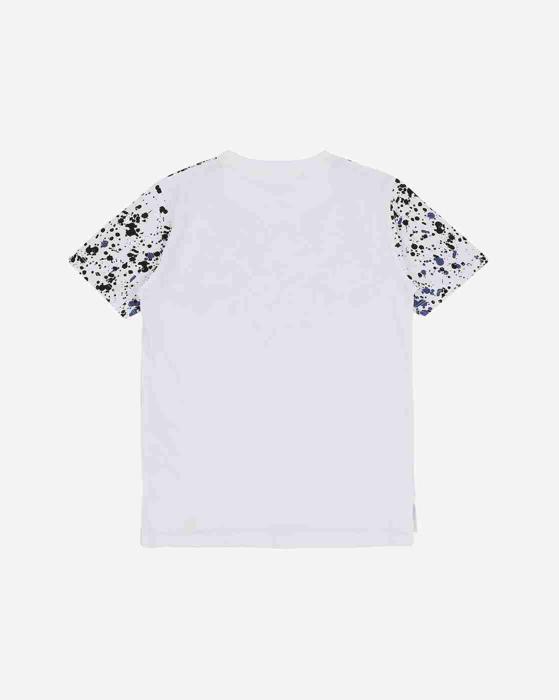 Lee Cooper | Splatter Print Slim Fit Round-Neck T-Shirt|1
