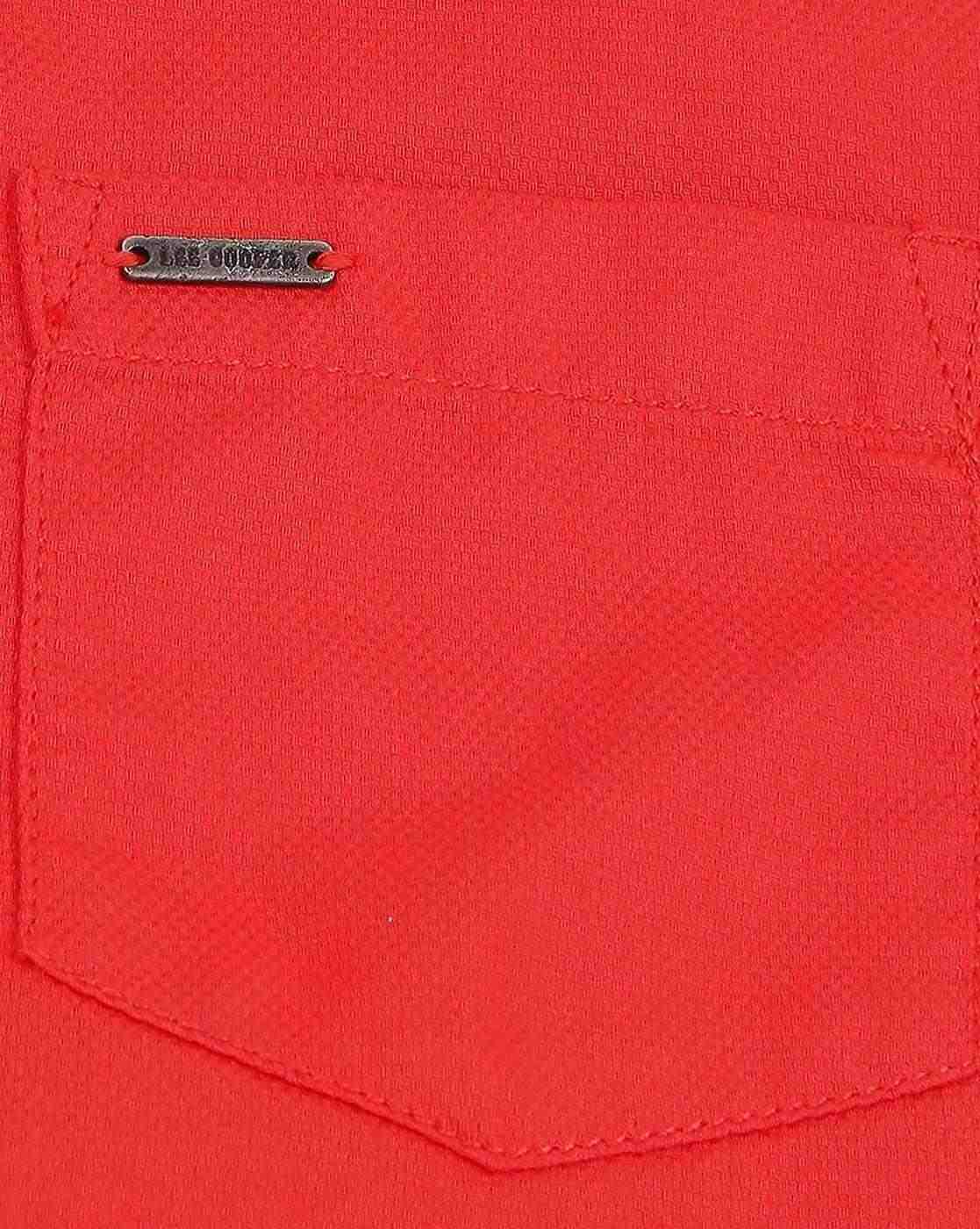 Lee Cooper | Slim Fit Shirt with Patch Pocket|3