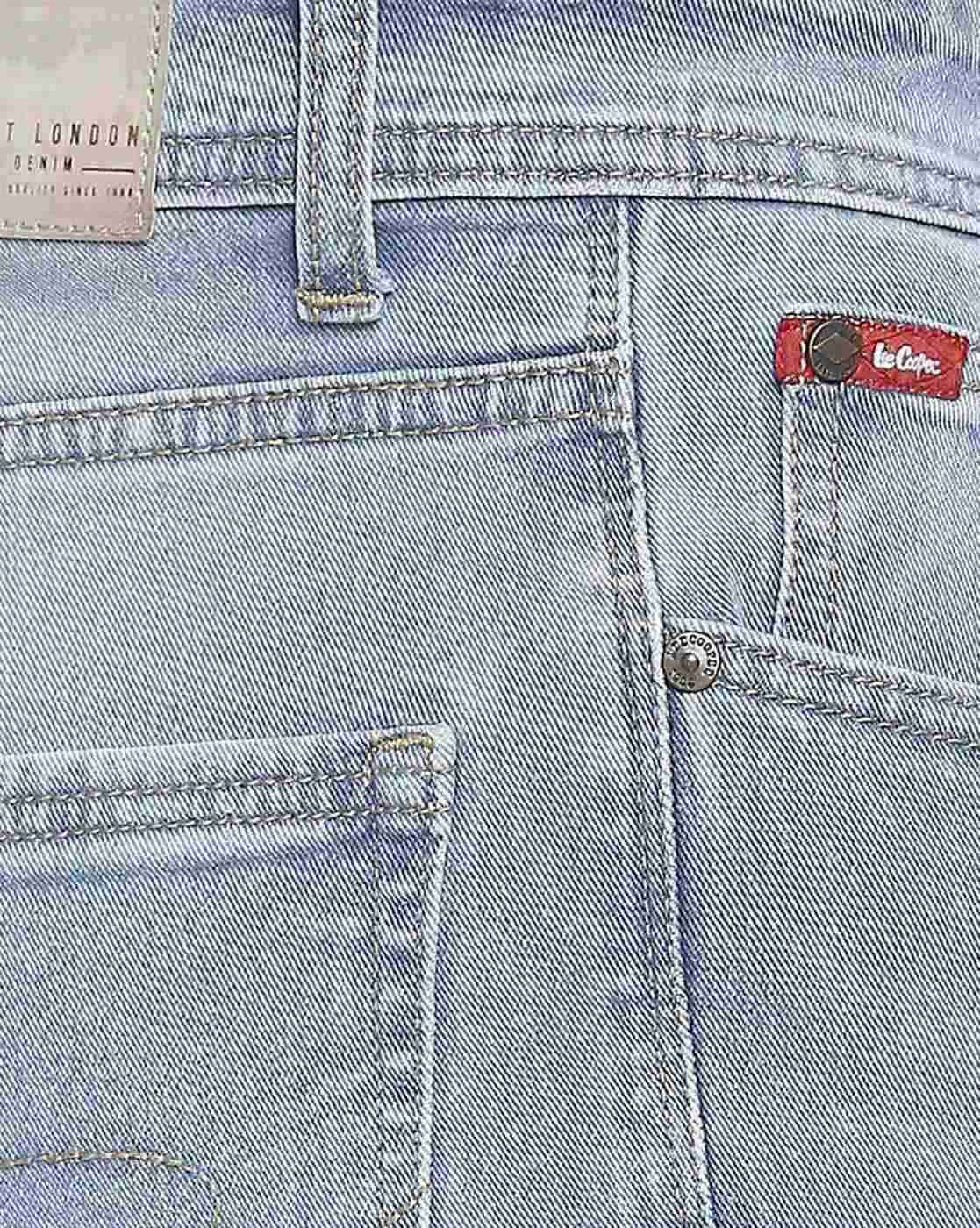 Lee Cooper | Men Light-Wash Slim Fit Jeans|4