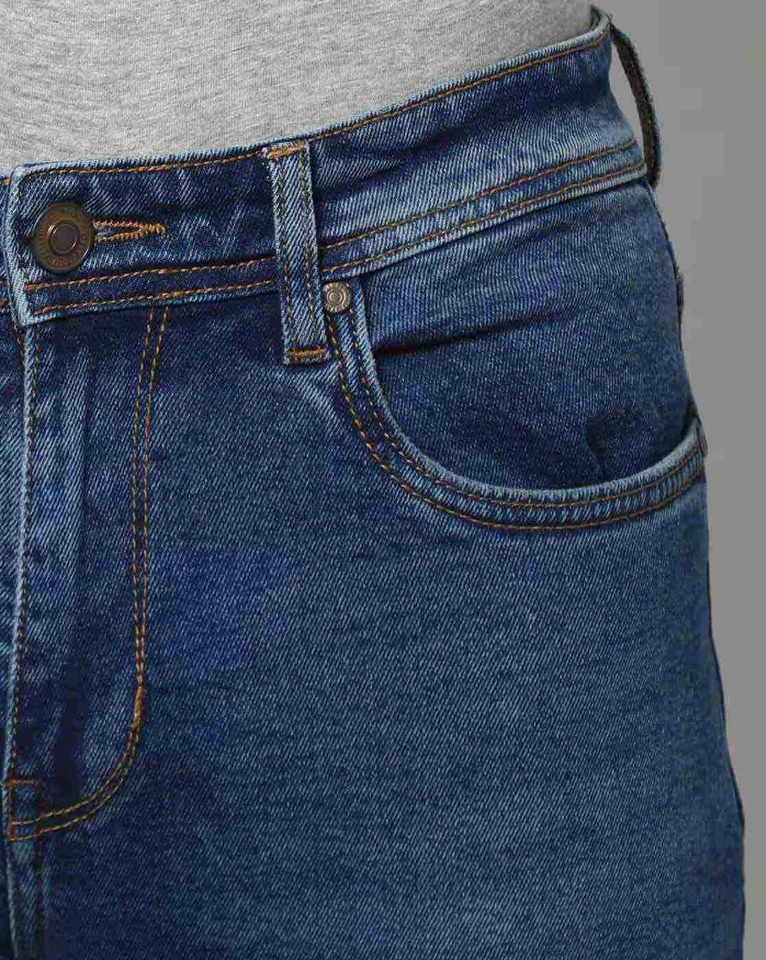Lee Cooper | Men Lightly Washed Slim Fit Jeans|2