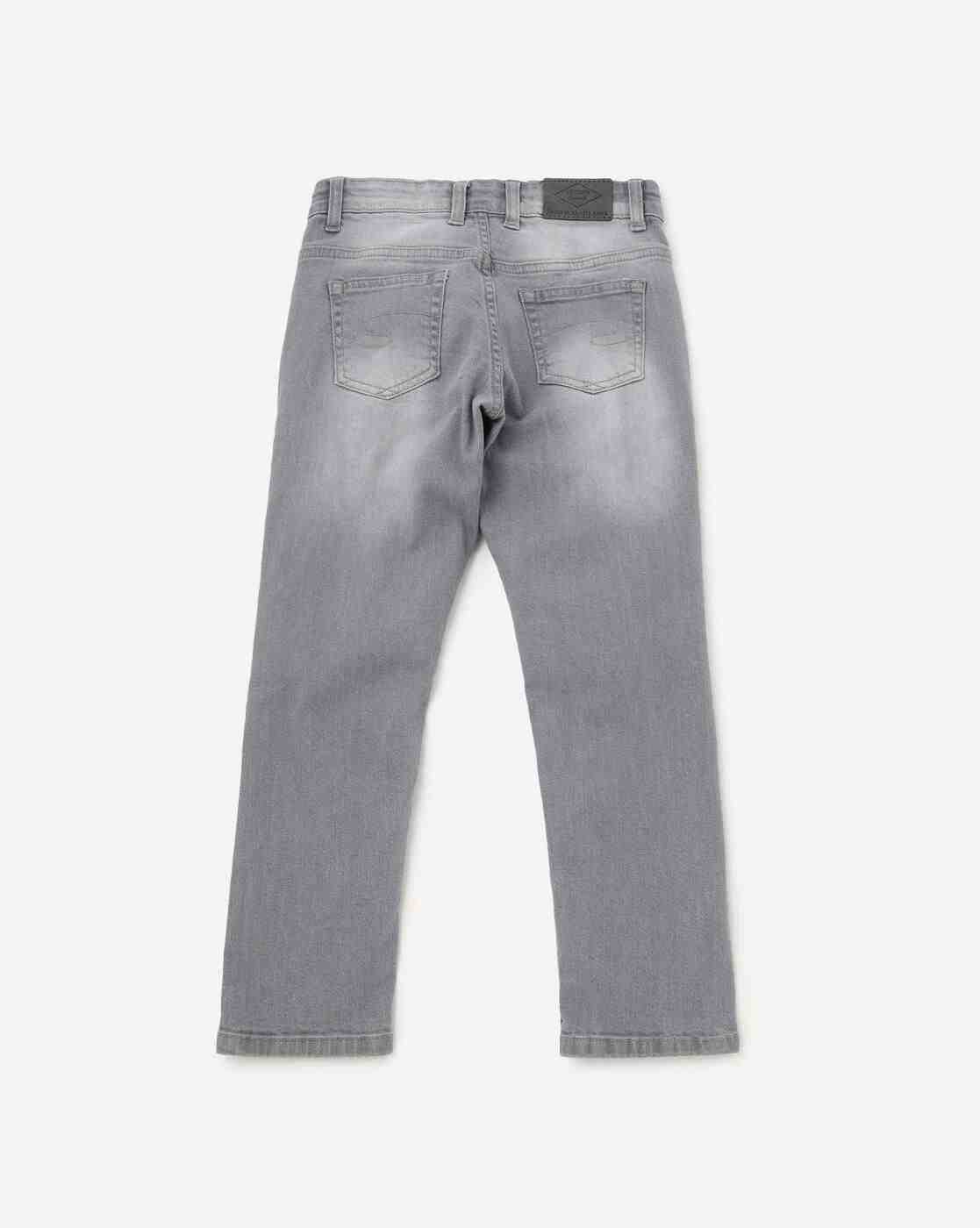 Lee Cooper | Mid-Wash Jeans with Button Closure|1