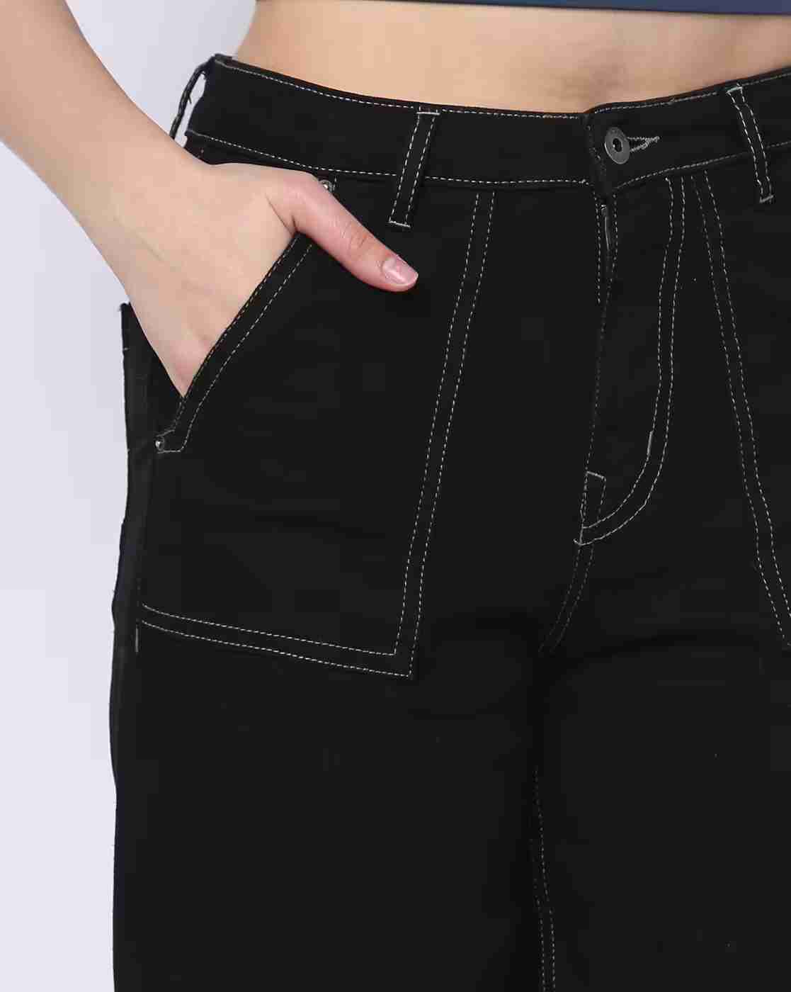 Lee Cooper | Women Panelled Slim Fit Mid-Calf Length Jeans|3