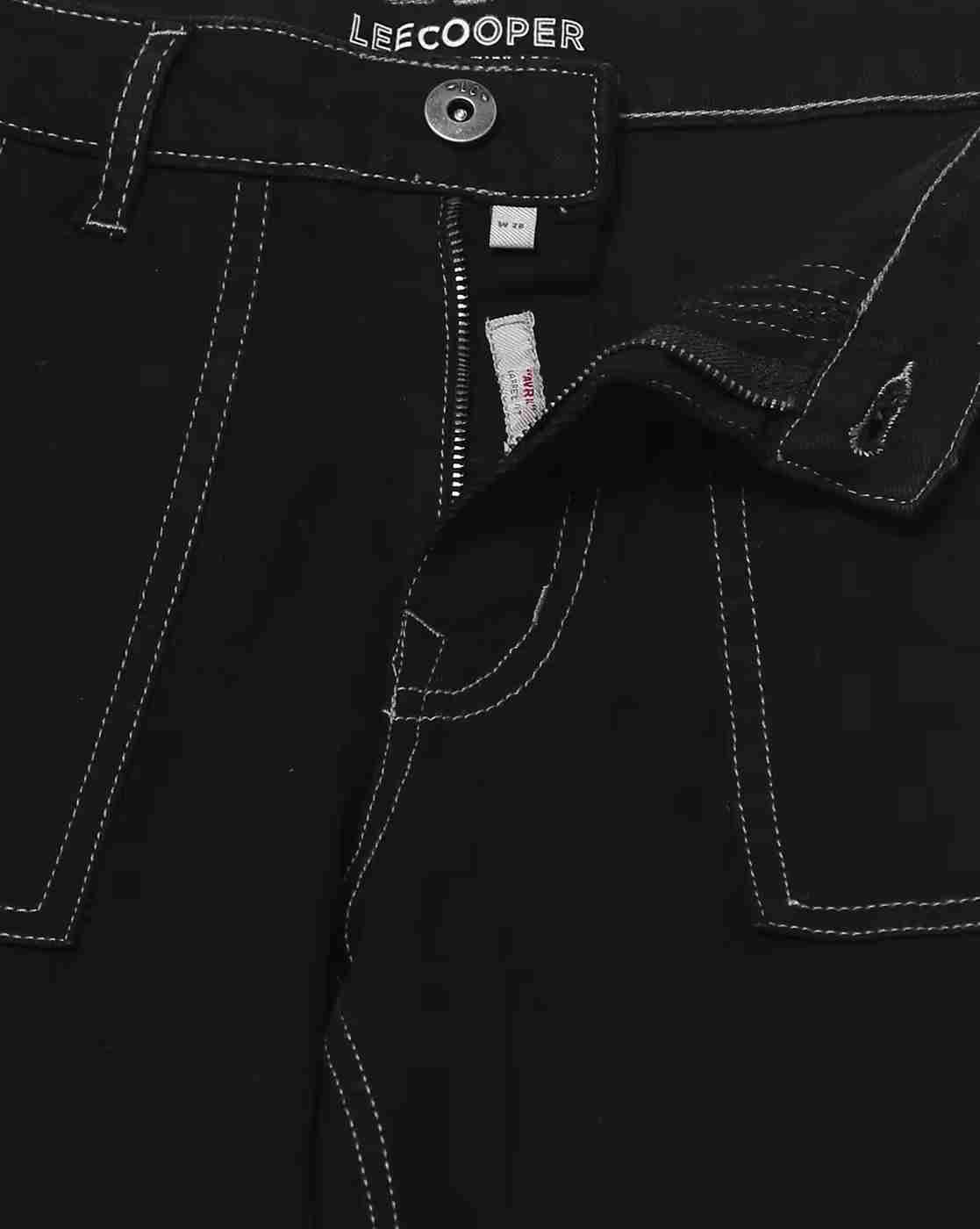 Lee Cooper | Women Panelled Slim Fit Mid-Calf Length Jeans|4