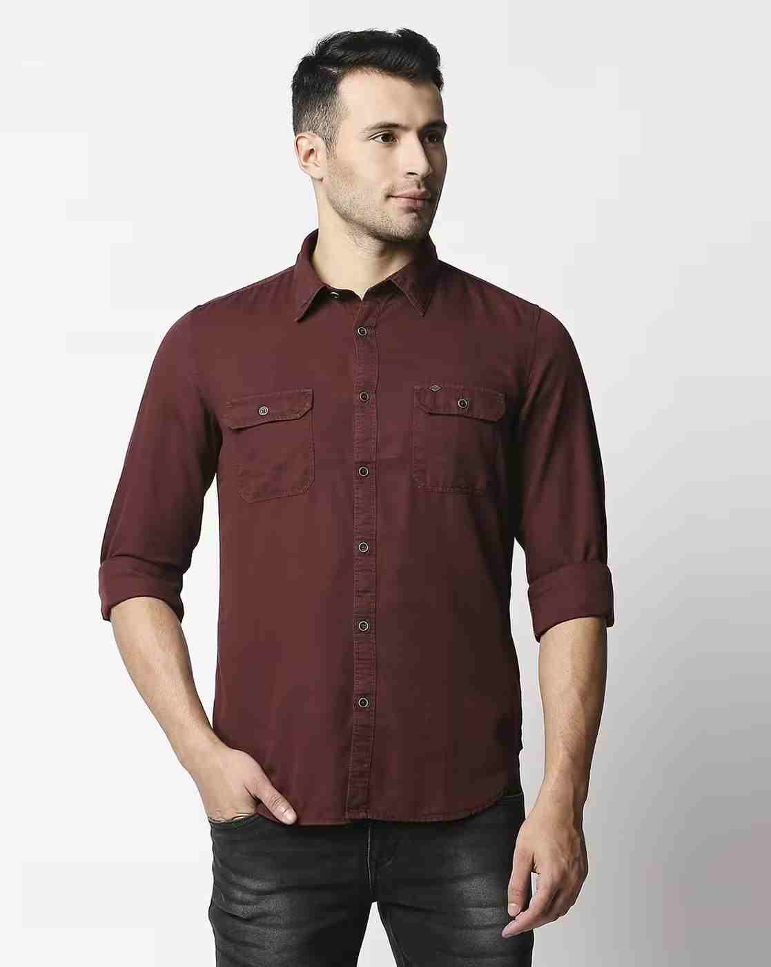 Lee Cooper | Cotton Shirt with Flap Pockets|0