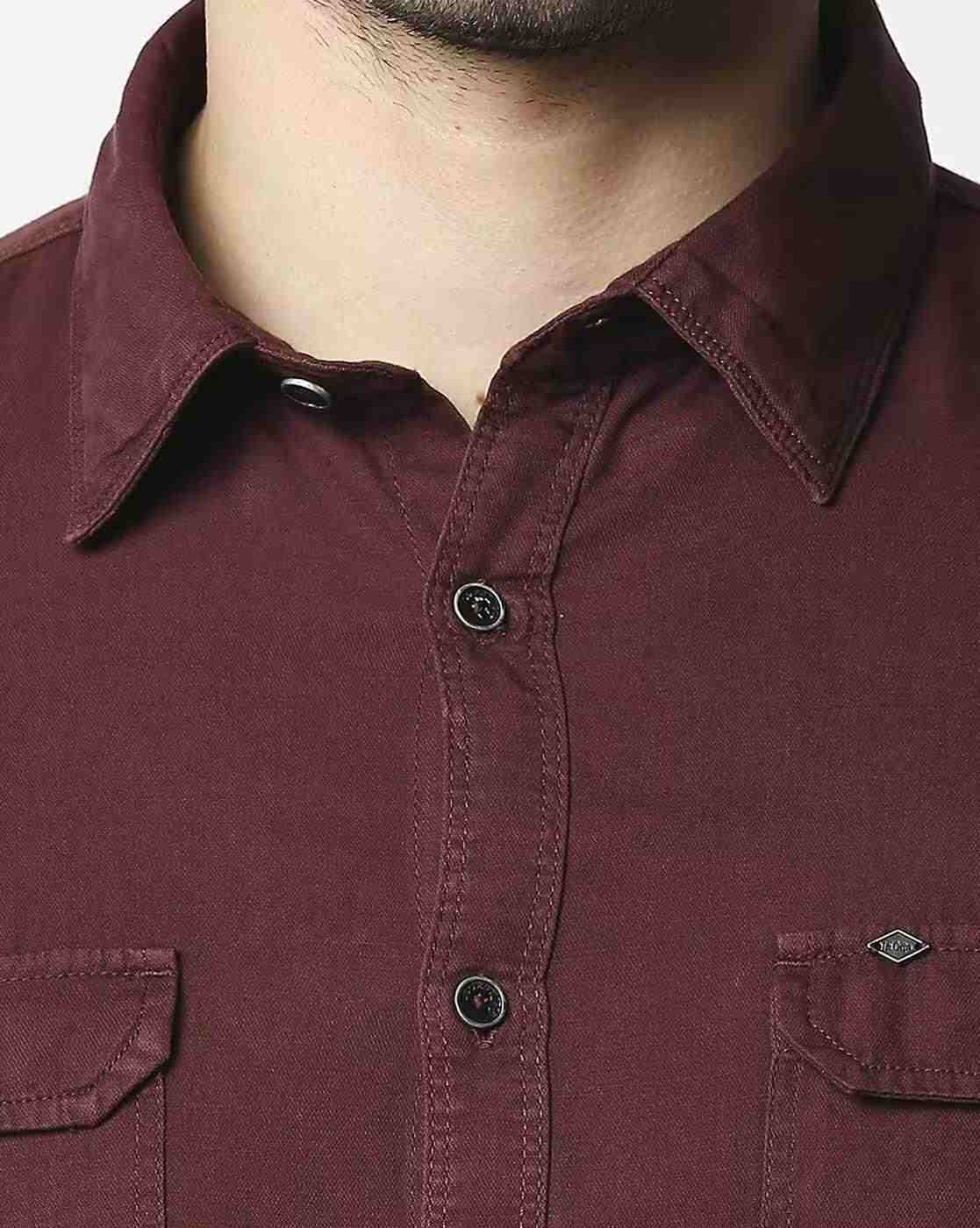 Lee Cooper | Cotton Shirt with Flap Pockets|4