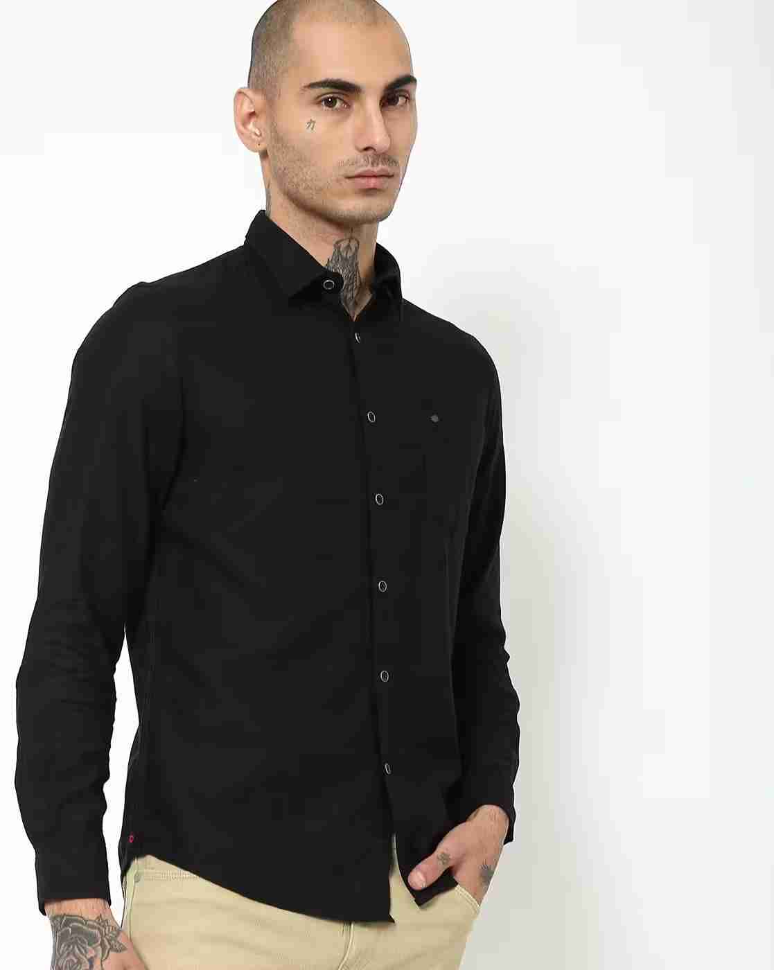 Lee Cooper | Full-Sleeves Shirt with Patch Pocket|0