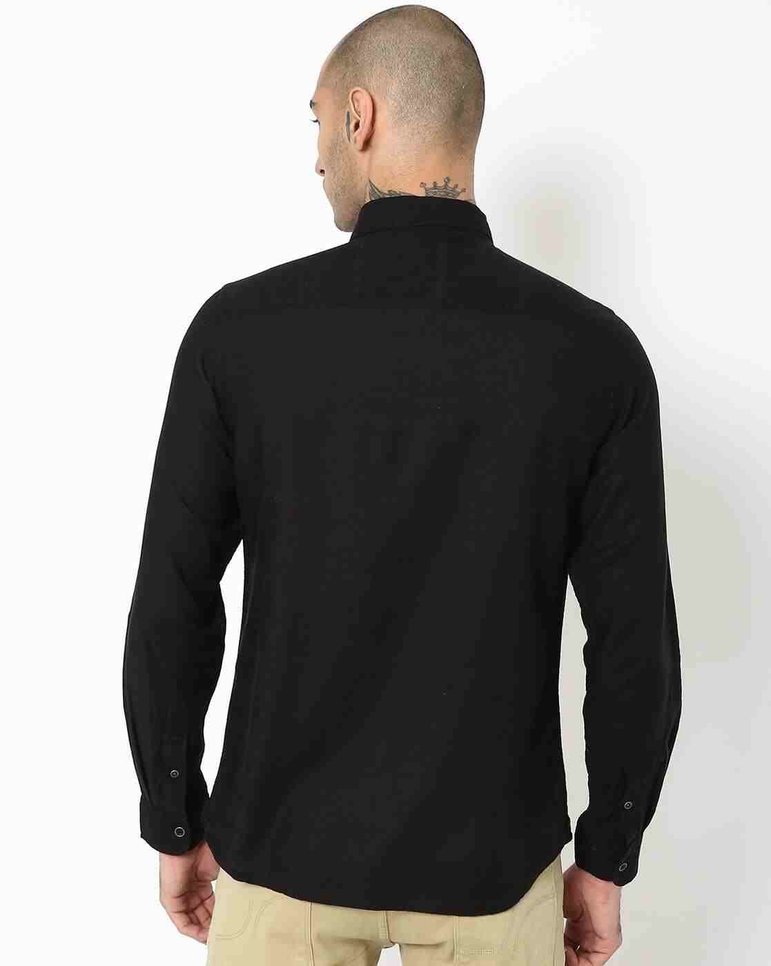 Lee Cooper | Full-Sleeves Shirt with Patch Pocket|1