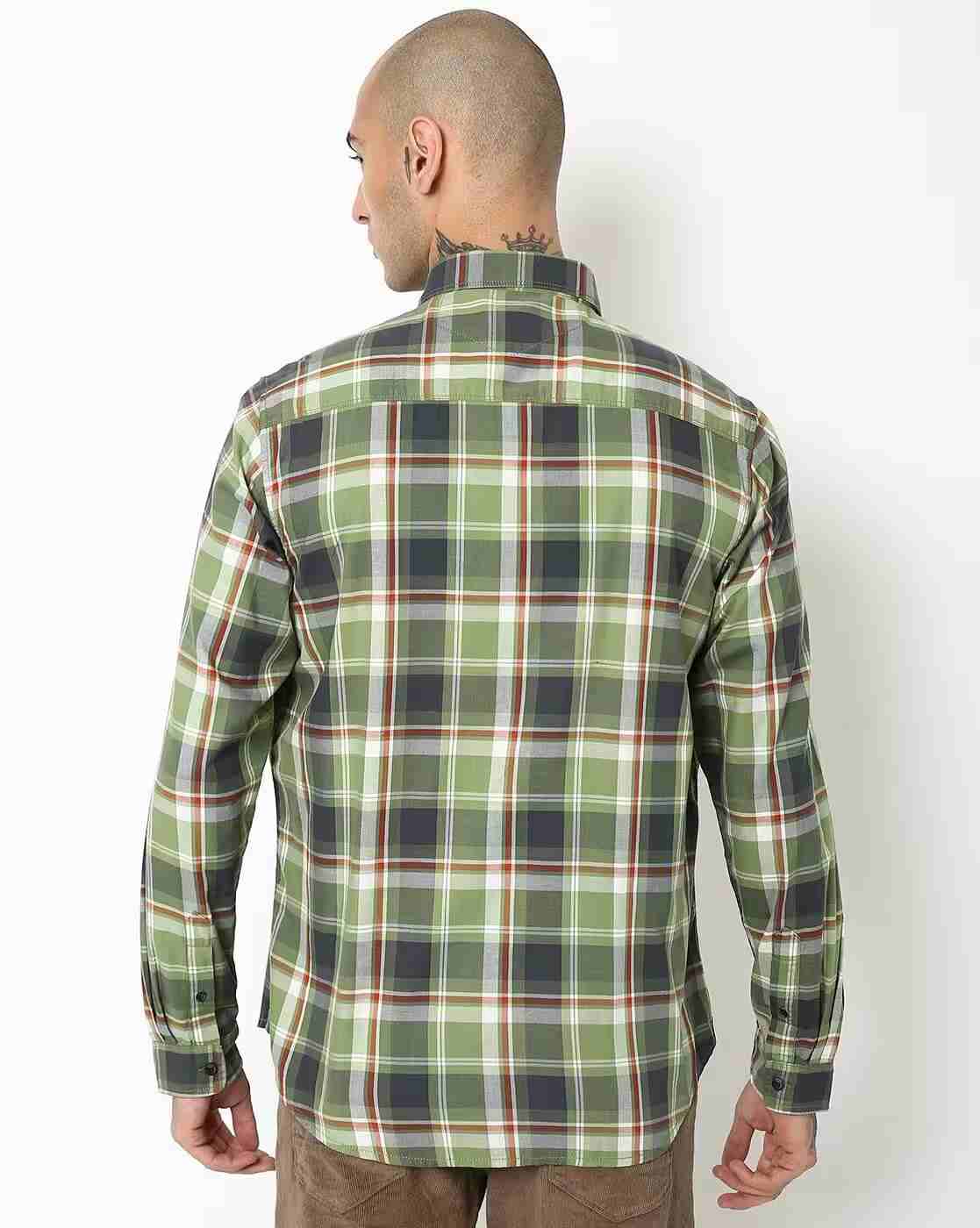 Lee Cooper | Checked Shirt with Patch Pocket|1