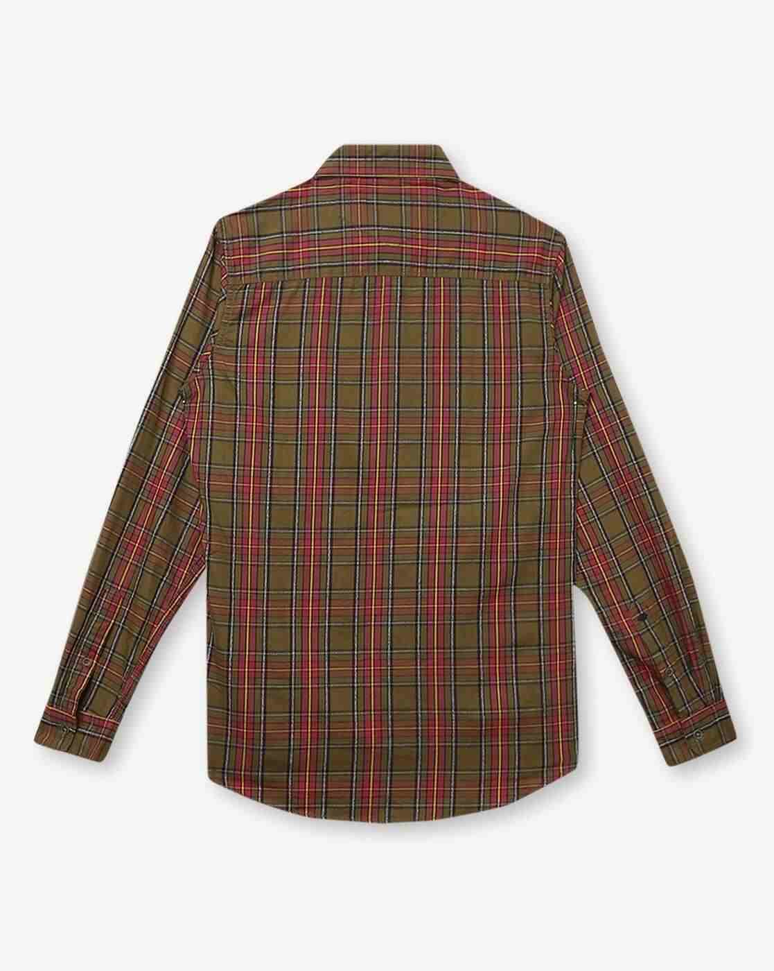 Lee Cooper | Checked Regular Fit Shirt|1
