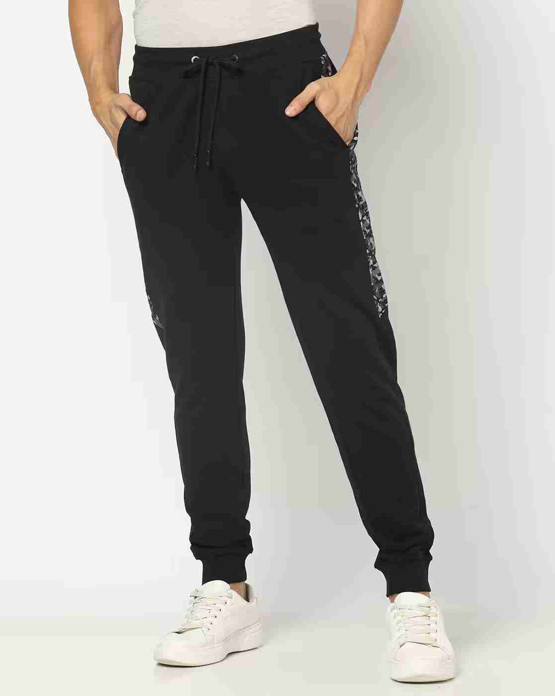 Men Camouflage Print Slim Fit Joggers