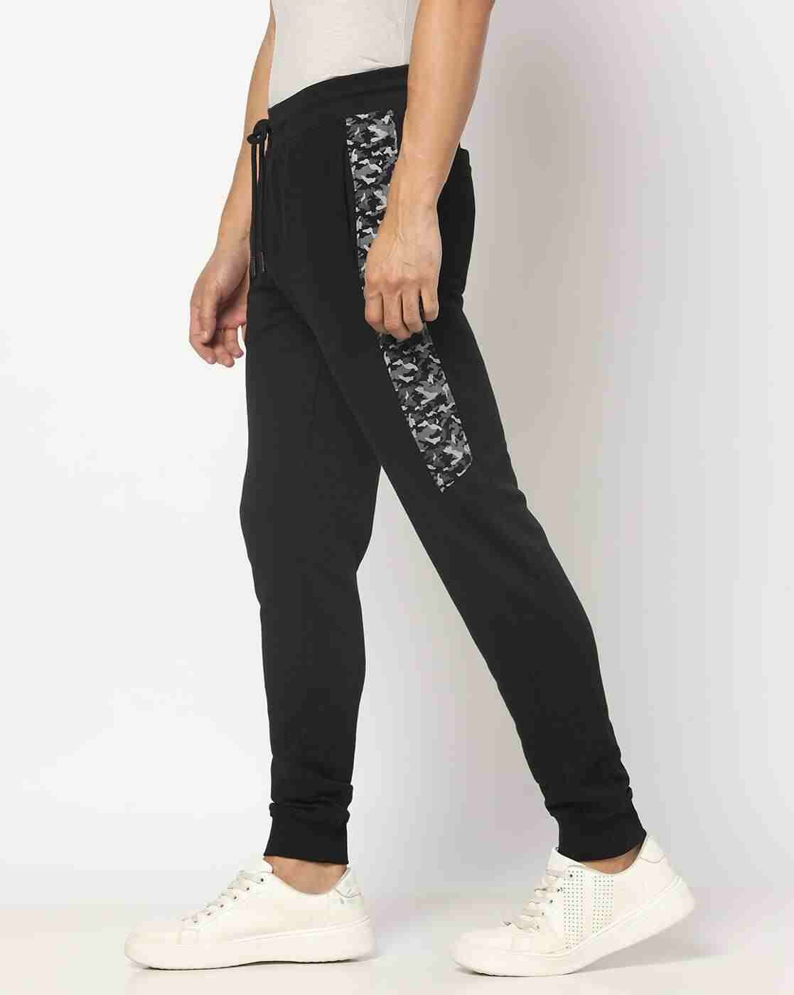 Lee Cooper | Men Camouflage Print Slim Fit Joggers|1