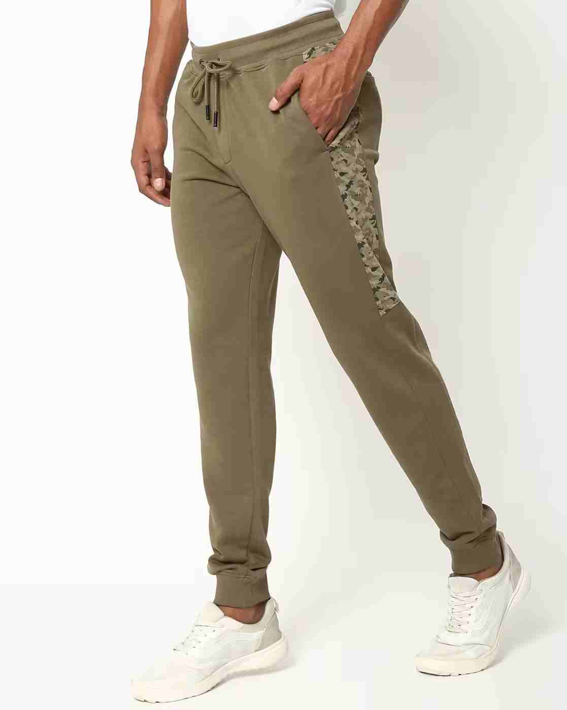 Lee Cooper | Men Mid-Rise Slim Joggers with Insert Pockets|0