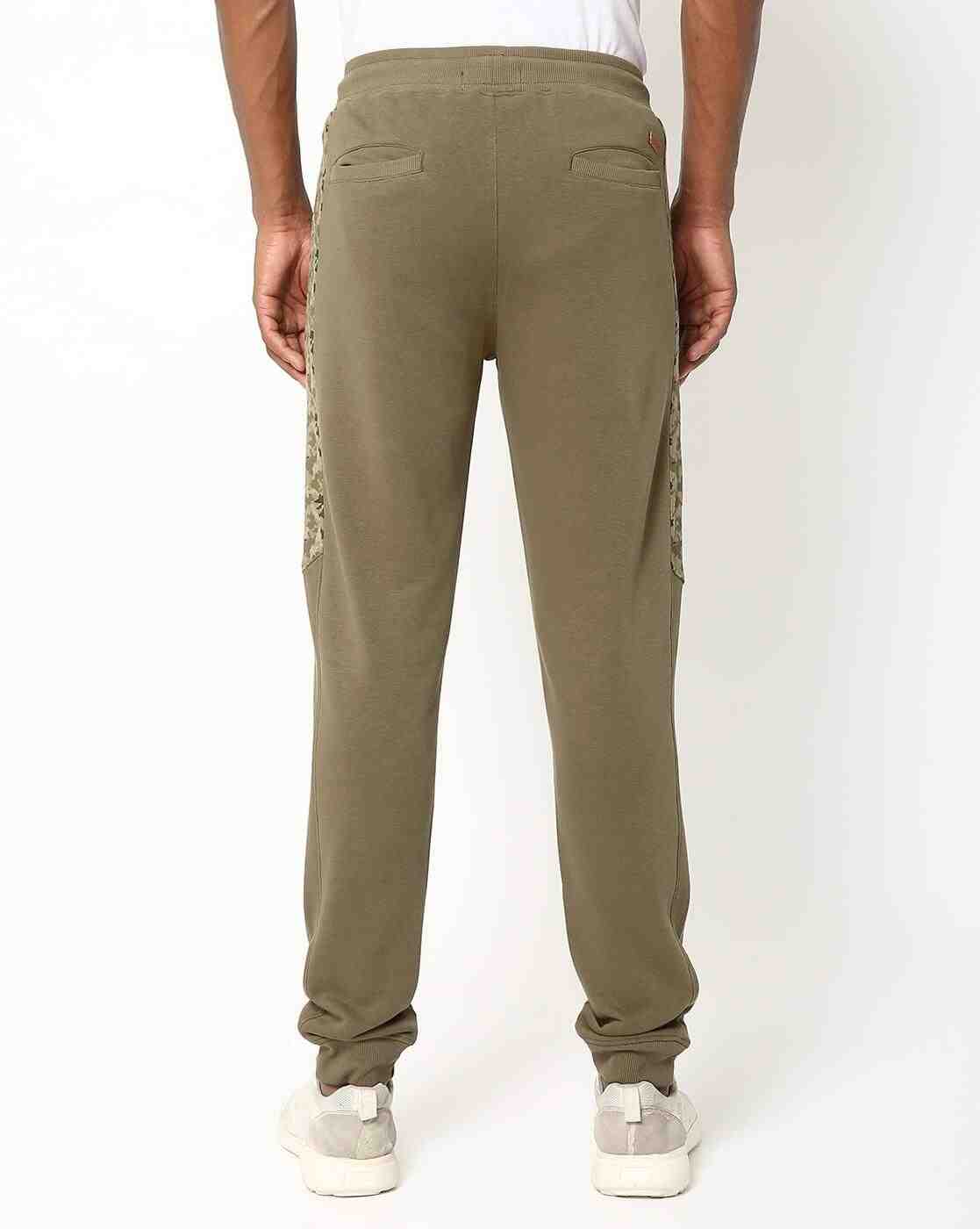 Lee Cooper | Men Mid-Rise Slim Joggers with Insert Pockets|1