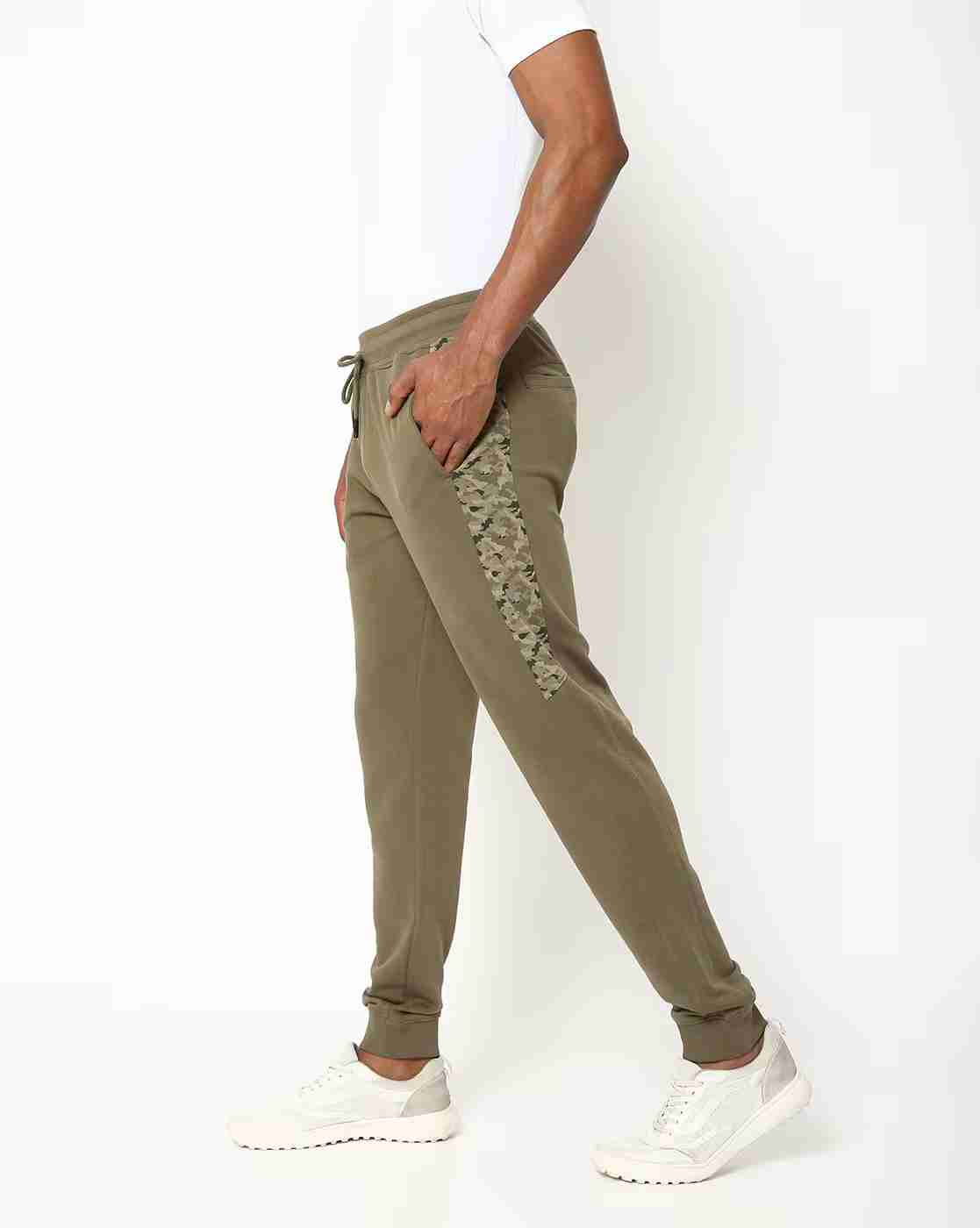 Lee Cooper | Men Mid-Rise Slim Joggers with Insert Pockets|2