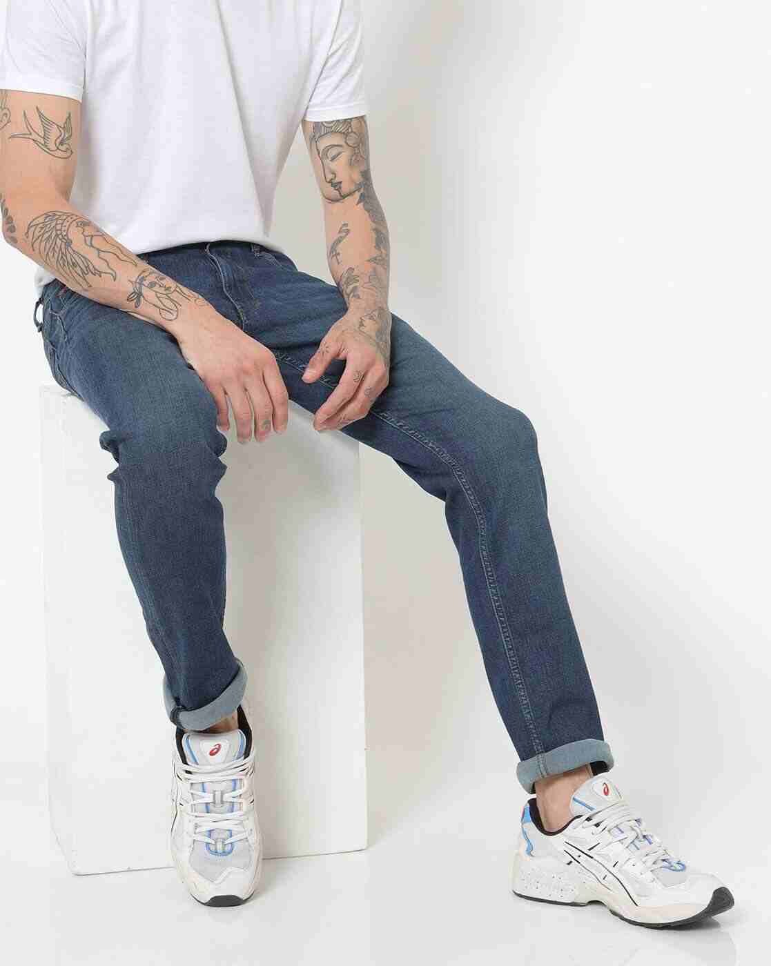 Lee Cooper | Lightly Washed Slim Fit Jeans|0