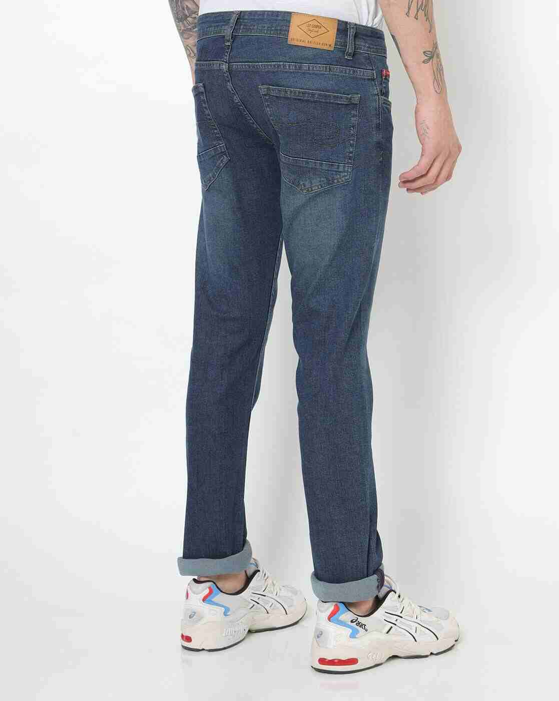 Lee Cooper | Lightly Washed Slim Fit Jeans|2