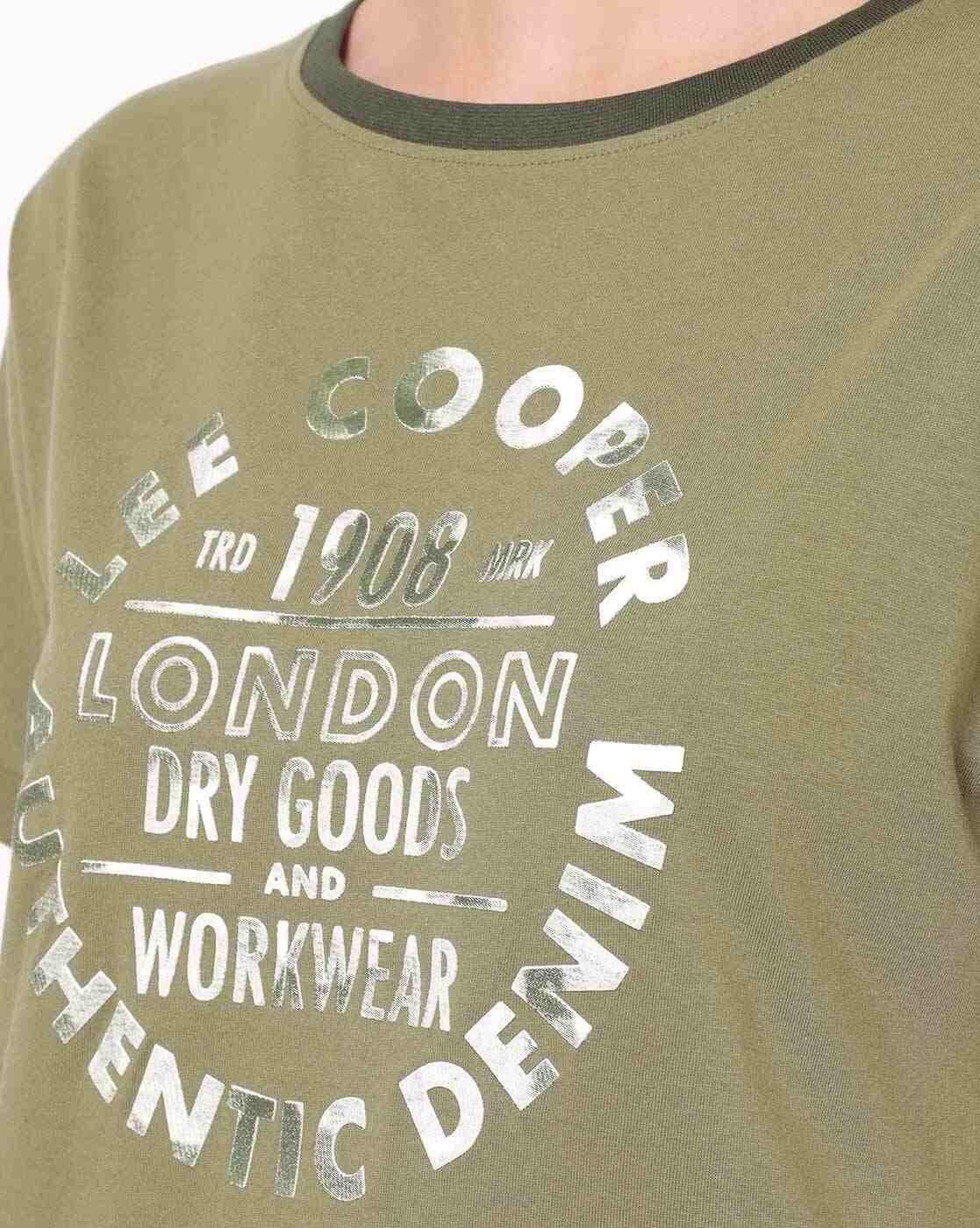 Lee Cooper | Brand Print Crew-Neck T-shirt|2