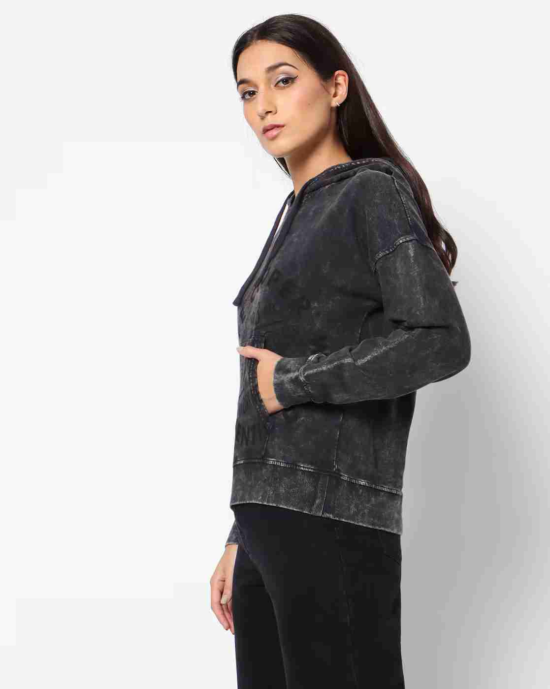 Lee Cooper | Washed Hoodie with Kangaroo Pocket|1