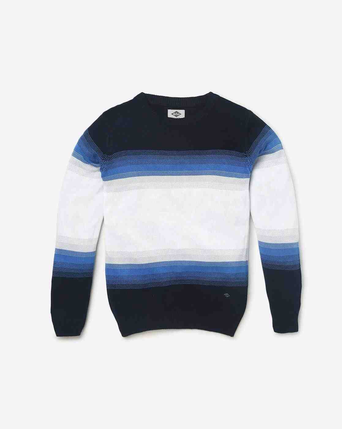 Lee Cooper | Striped Crew-Neck Pullover|0