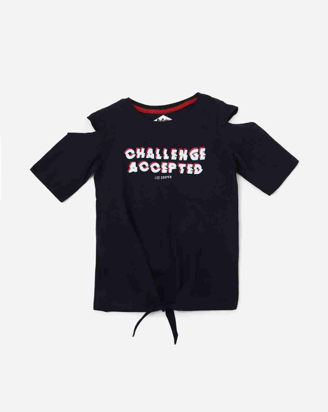 Lee Cooper | Typographic Print Round-Neck T-shirt|0