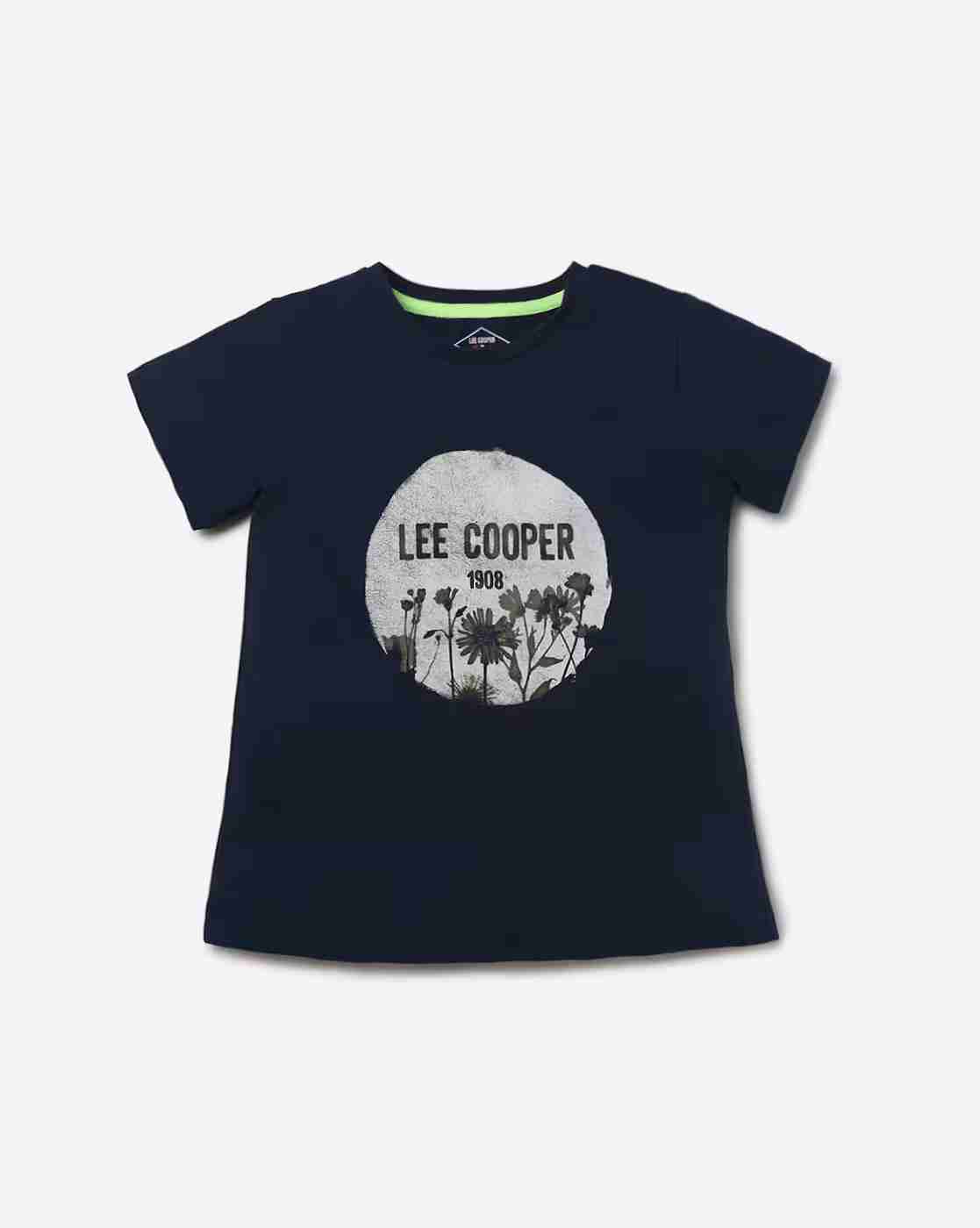 Lee Cooper | Logo Print Round-Neck T-shirt|0