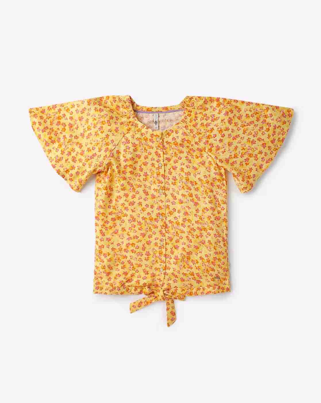 Lee Cooper | Floral Print Top with Kimono Sleeves|0