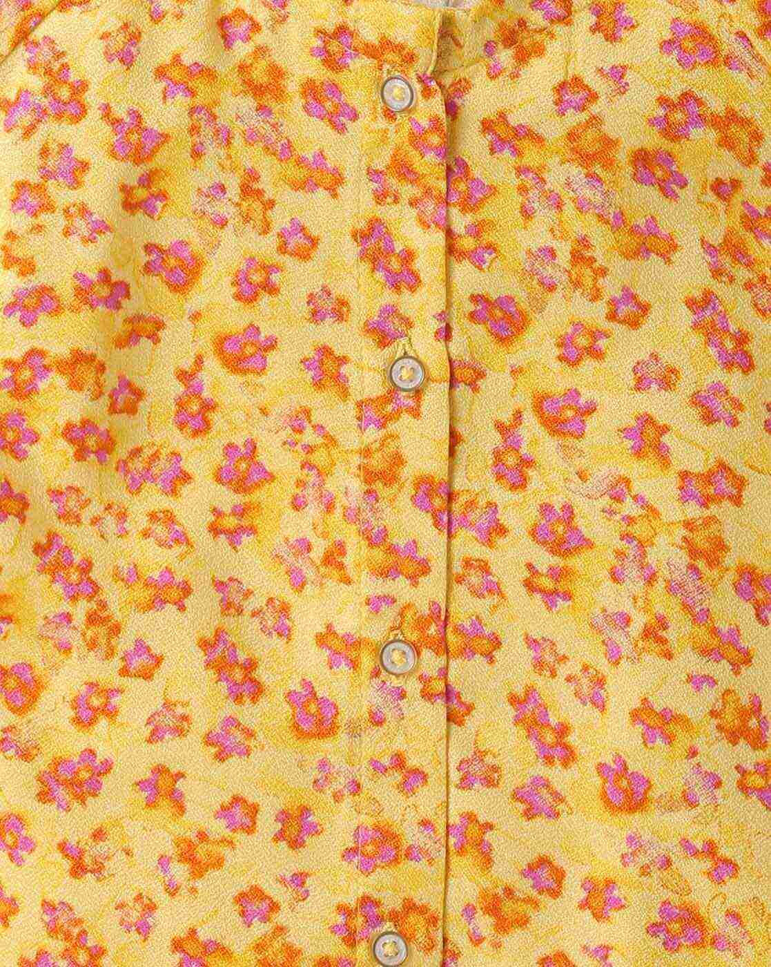 Lee Cooper | Floral Print Top with Kimono Sleeves|2