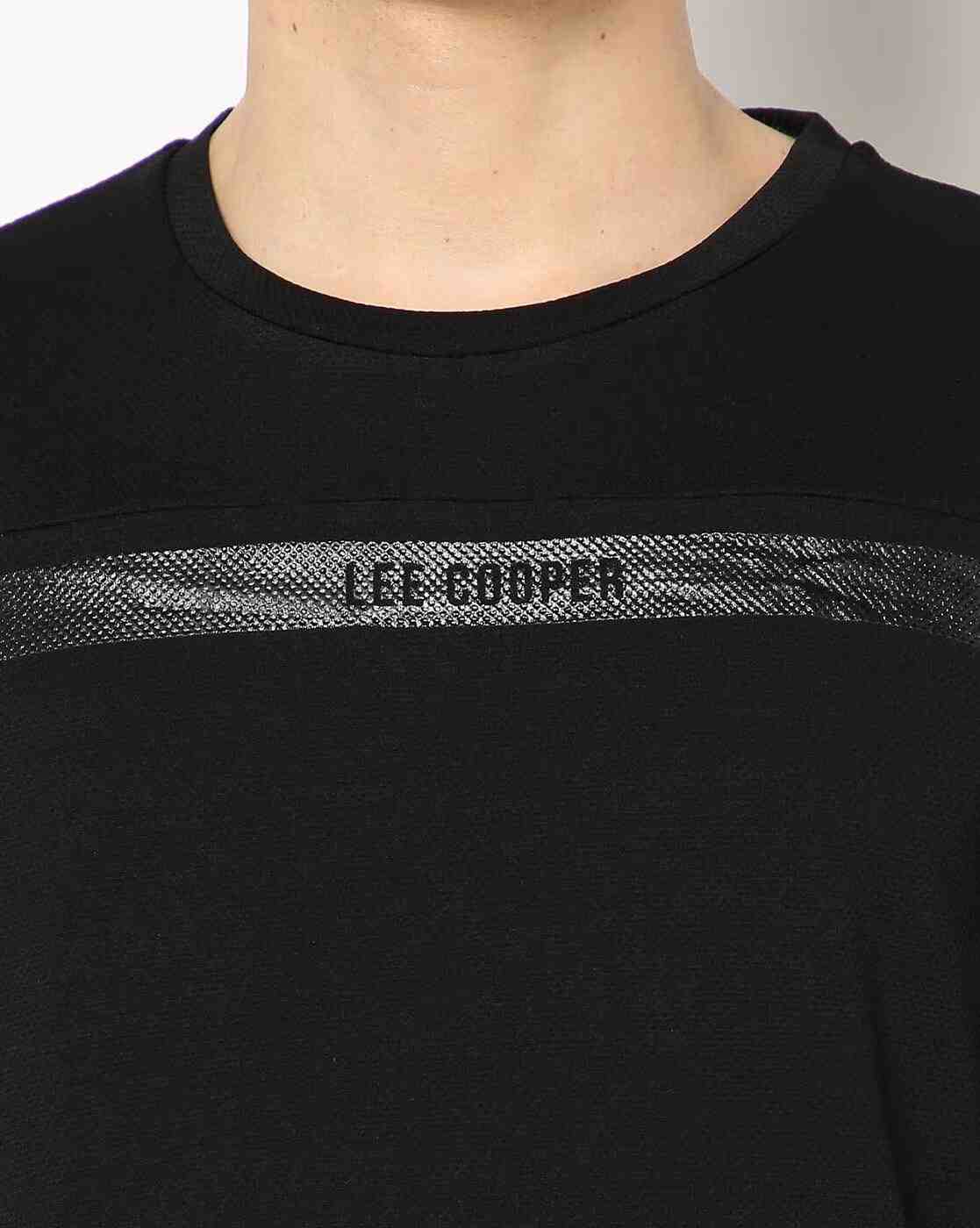 Lee Cooper | Regular Fit Round-Neck T-Shirt with Zip-Pockets|3