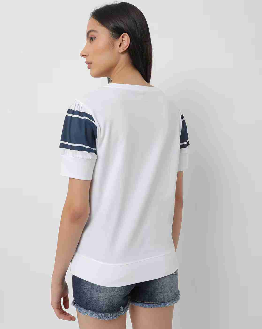 Lee Cooper | Striped Crew-Neck T-shirt|2