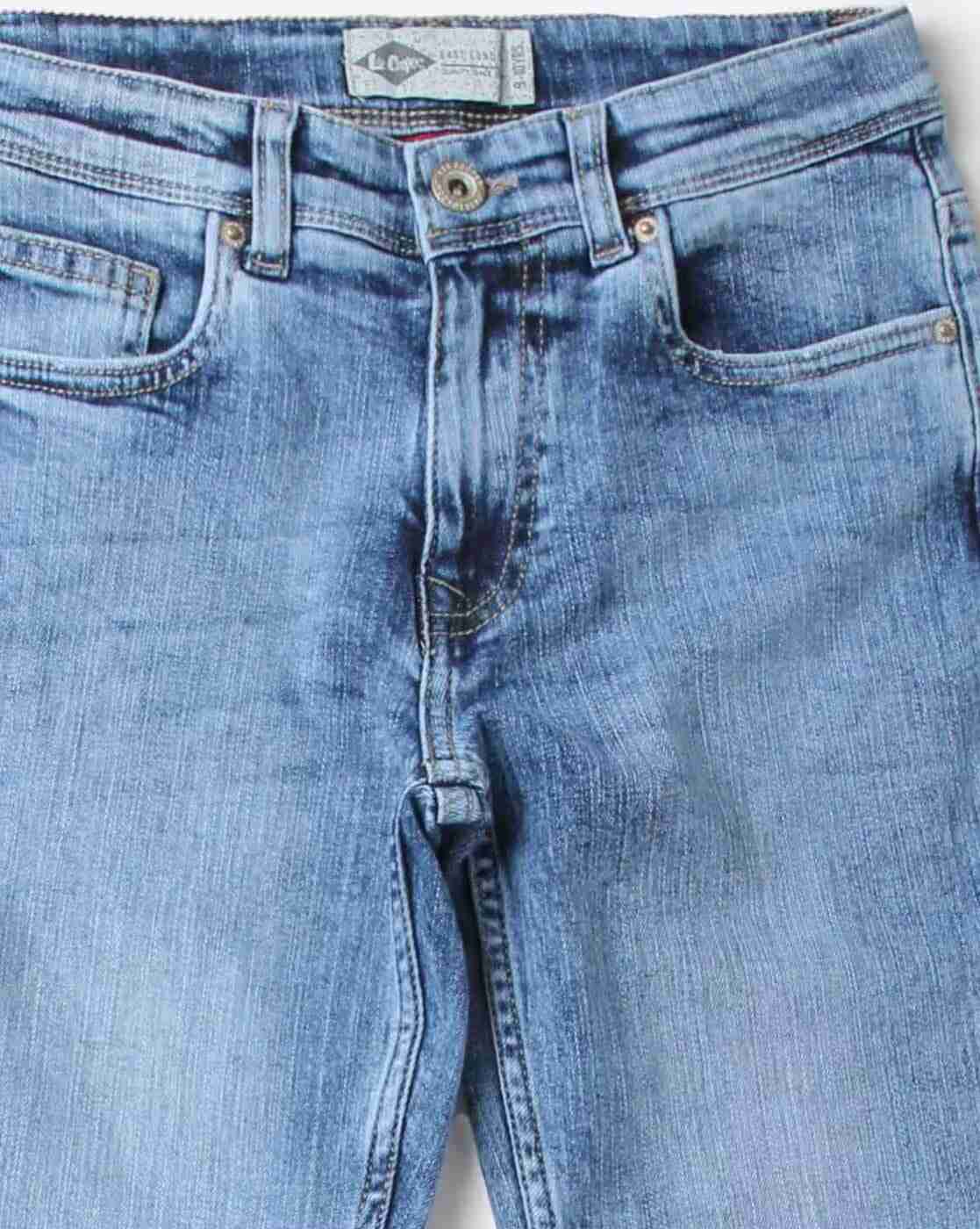 Lee Cooper | Mid-Wash Slim Fit Jeans|2