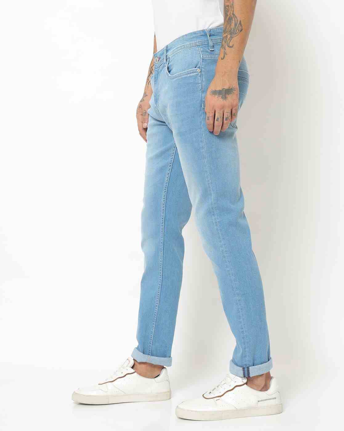 Lee Cooper | Heavy-Washed Skinny Fit Jeans|1