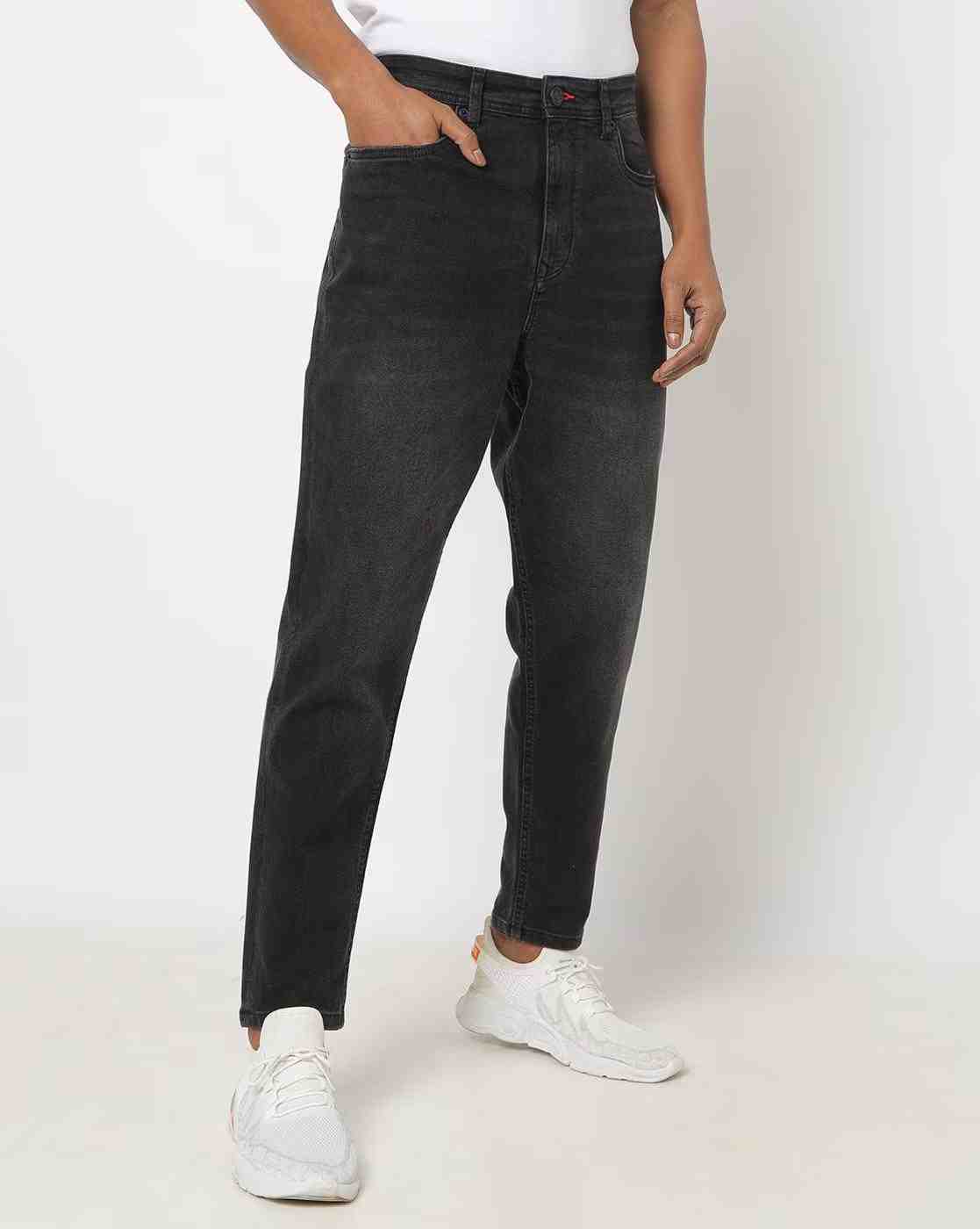 Lee Cooper | Men Mid-Rise Tapered Fit Jeans|0