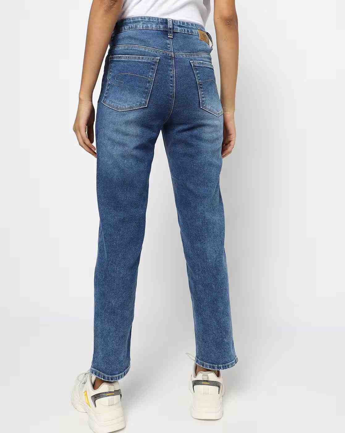 Lee Cooper | Lightly Washed Straight Jeans|2
