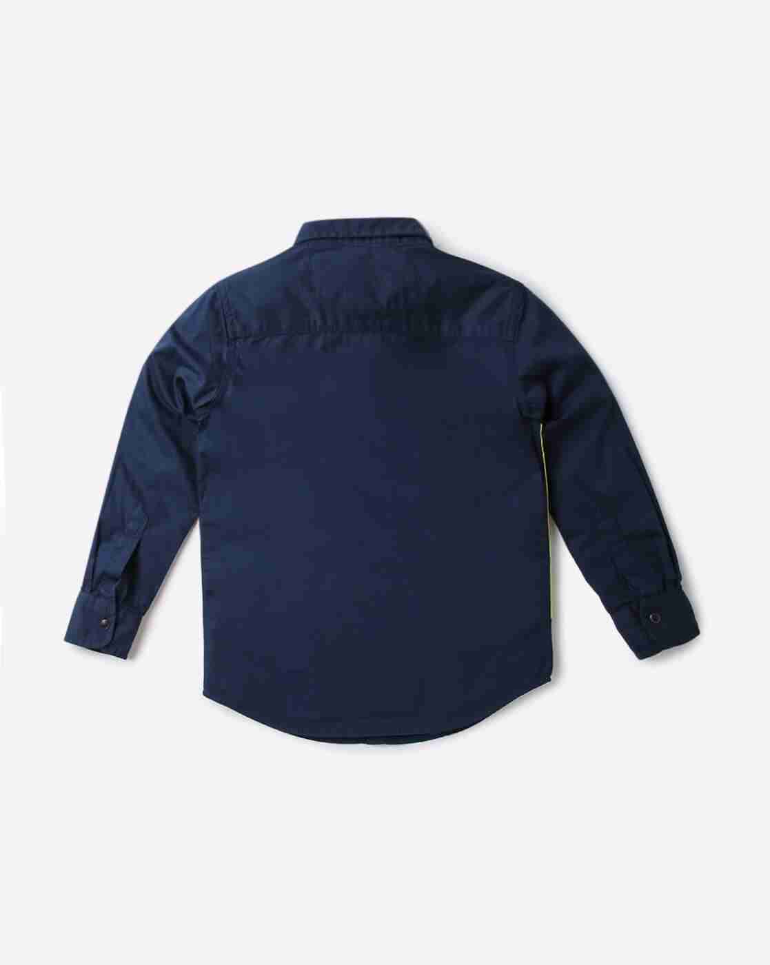 Lee Cooper | Colourblock Shirt with Logo Print|1