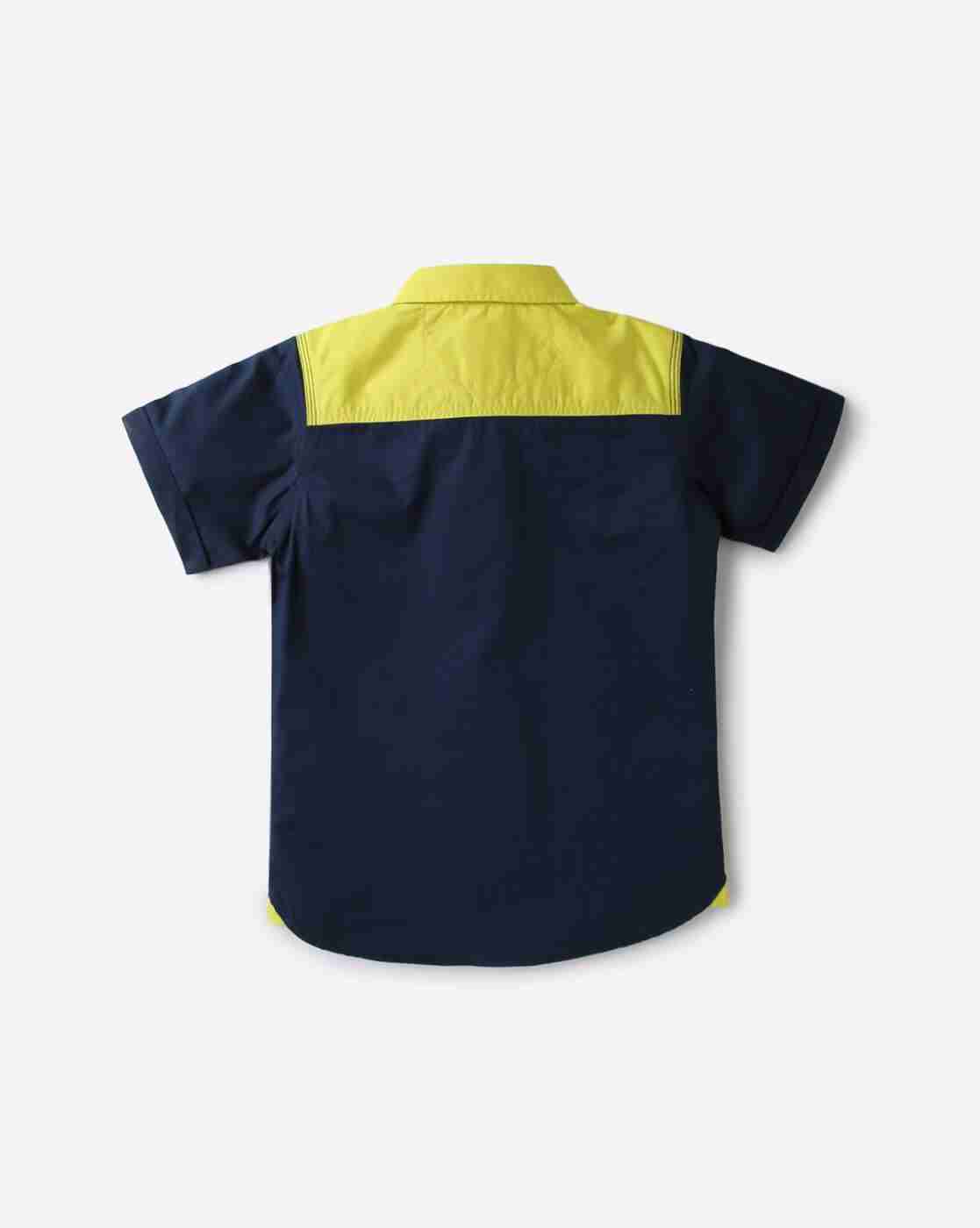 Lee Cooper | Colourblock Slim Fit Shirt|1