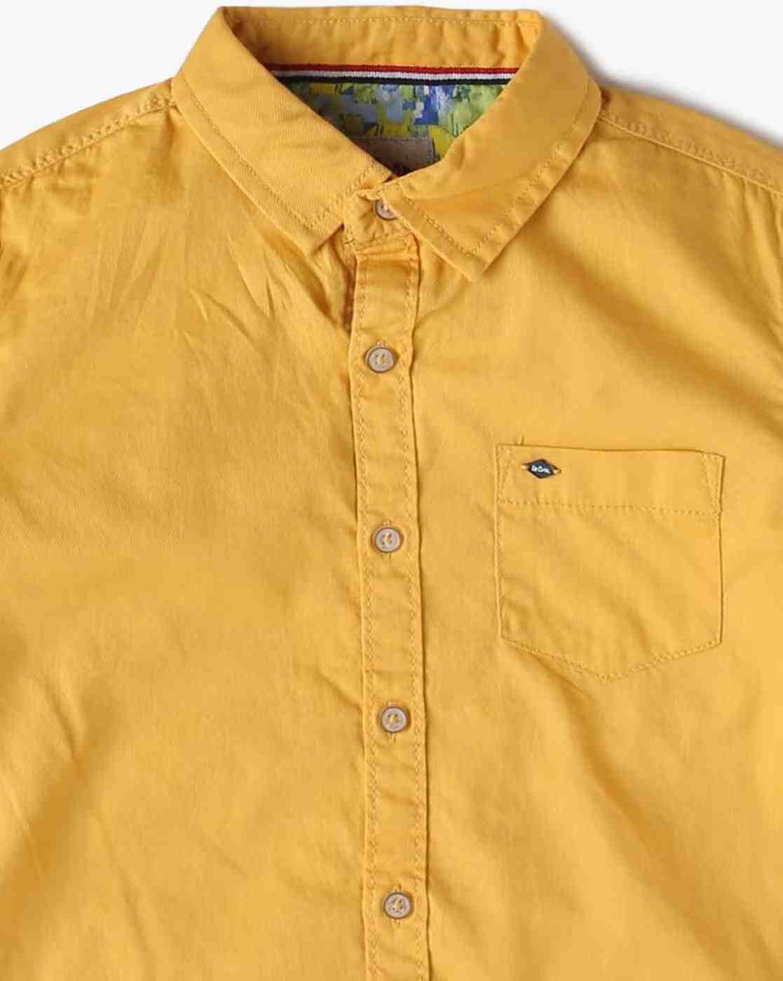 Lee Cooper | Slim Fit Shirt with Patch Pocket|2