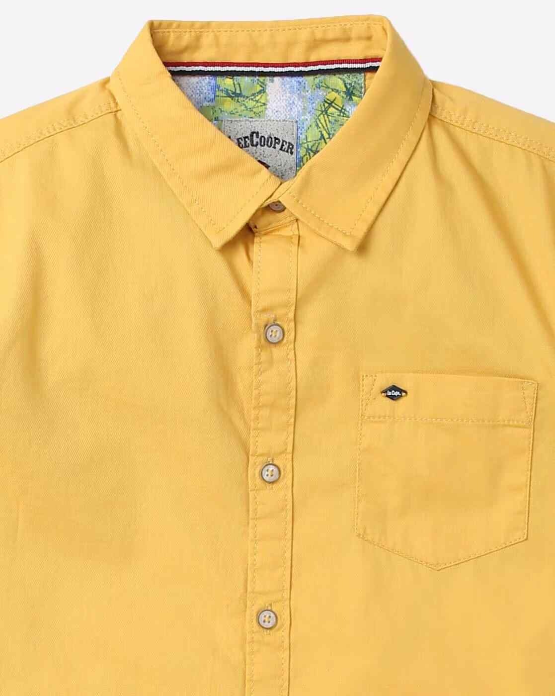 Lee Cooper | Slim Fit Shirt with Patch Pocket|3