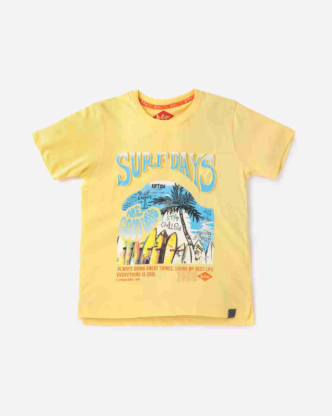 Lee Cooper | Graphic Print Crew-Neck T-shirt|0
