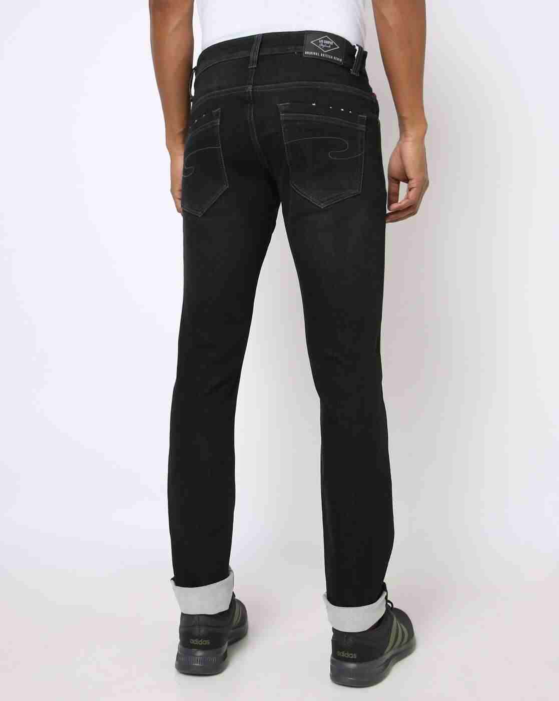 Lee Cooper | Men Sim Fit Low-Rise Jeans|2