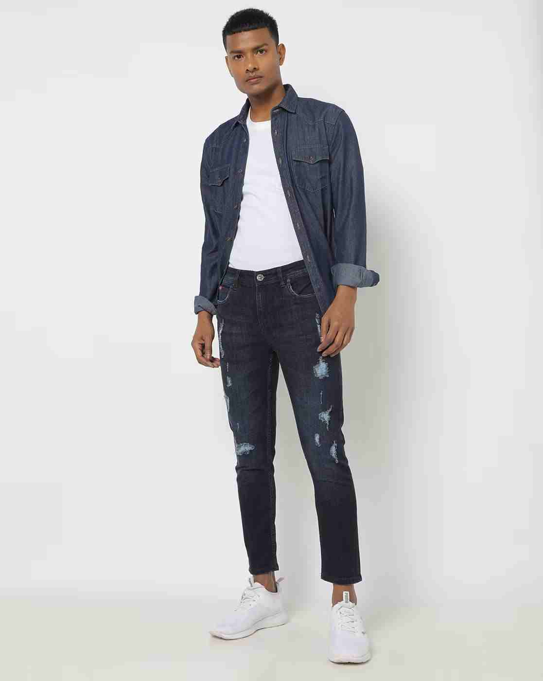 Lee Cooper | Men Low-Rise Slim Fit Jeans|0