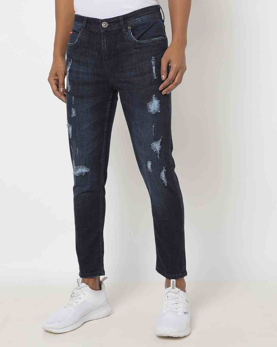 Lee Cooper | Men Low-Rise Slim Fit Jeans|3