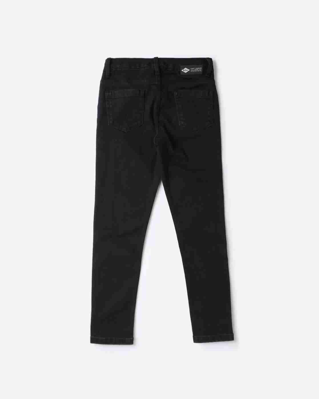 Lee Cooper | Girls Panelled Mid-Rise Skinny Jeans|1