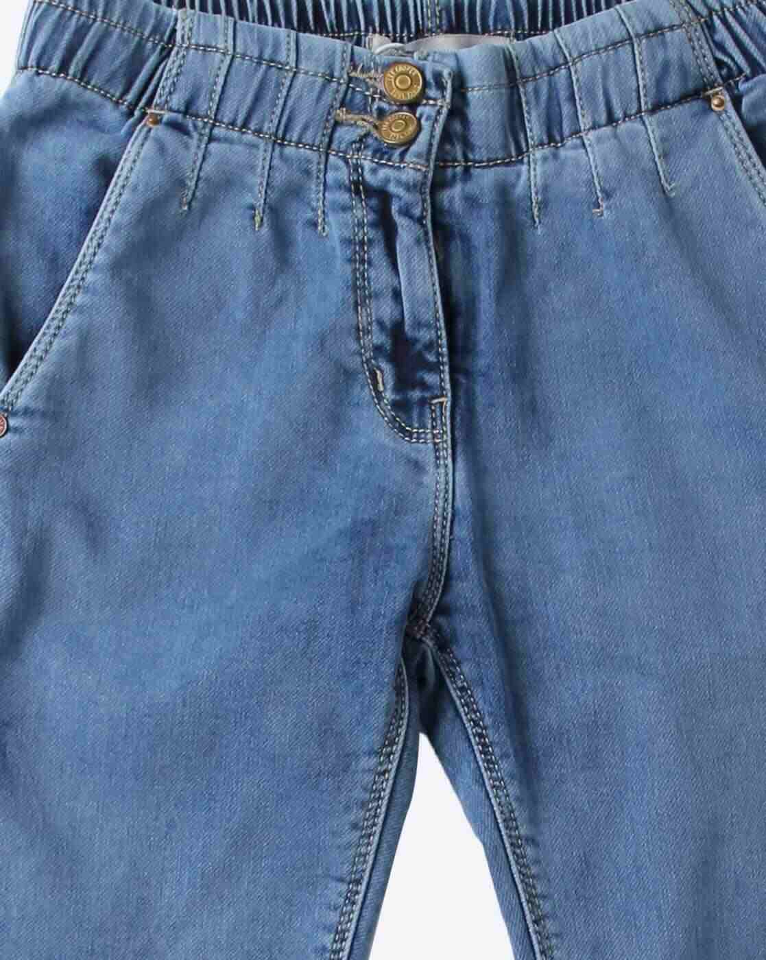 Lee Cooper | Girls Mid-Rise Jogger Jeans|2