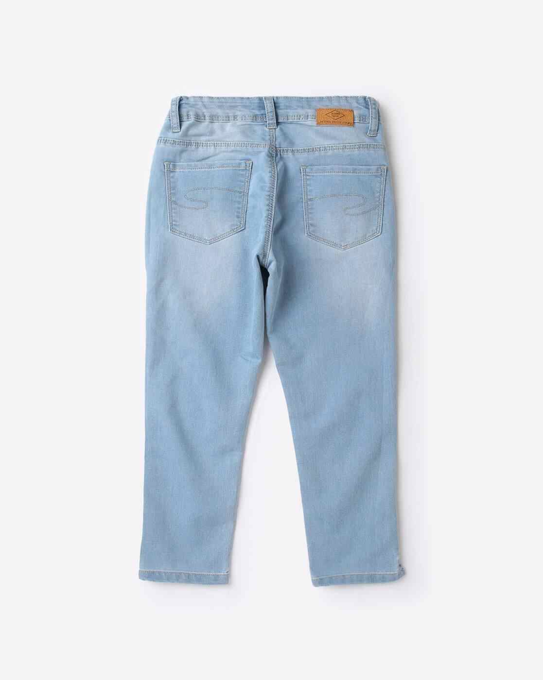 Lee Cooper | Light-Wash Mid-Rise Skinny Jeans|1