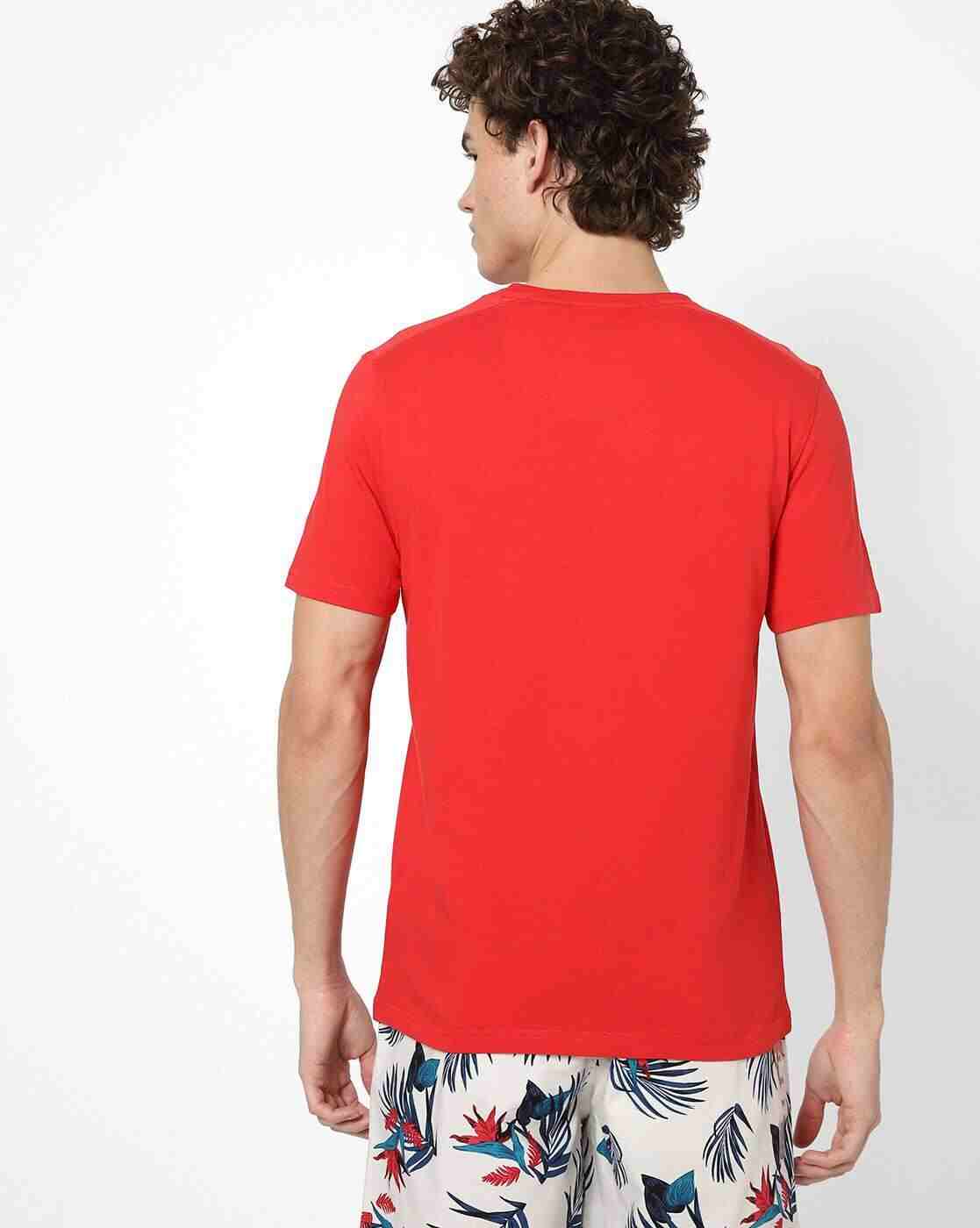 Lee Cooper | Regular Fit Logo Print Crew-Neck T-Shirt|1