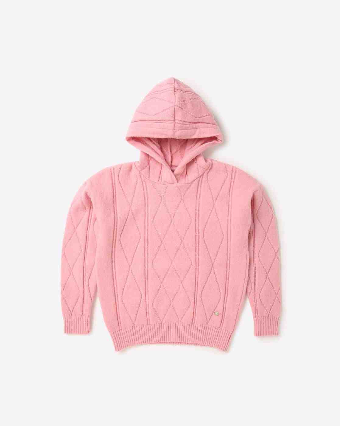 Lee Cooper | Knit Hoodie with Ribbed Hems|0
