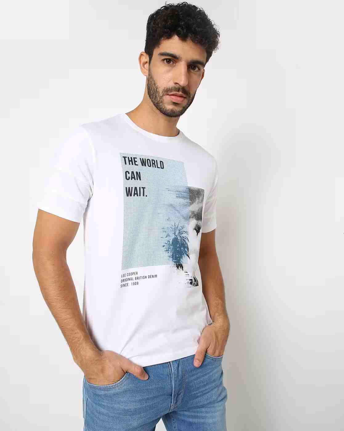 Lee Cooper | Graphic Print Crew-Neck T-shirt|0