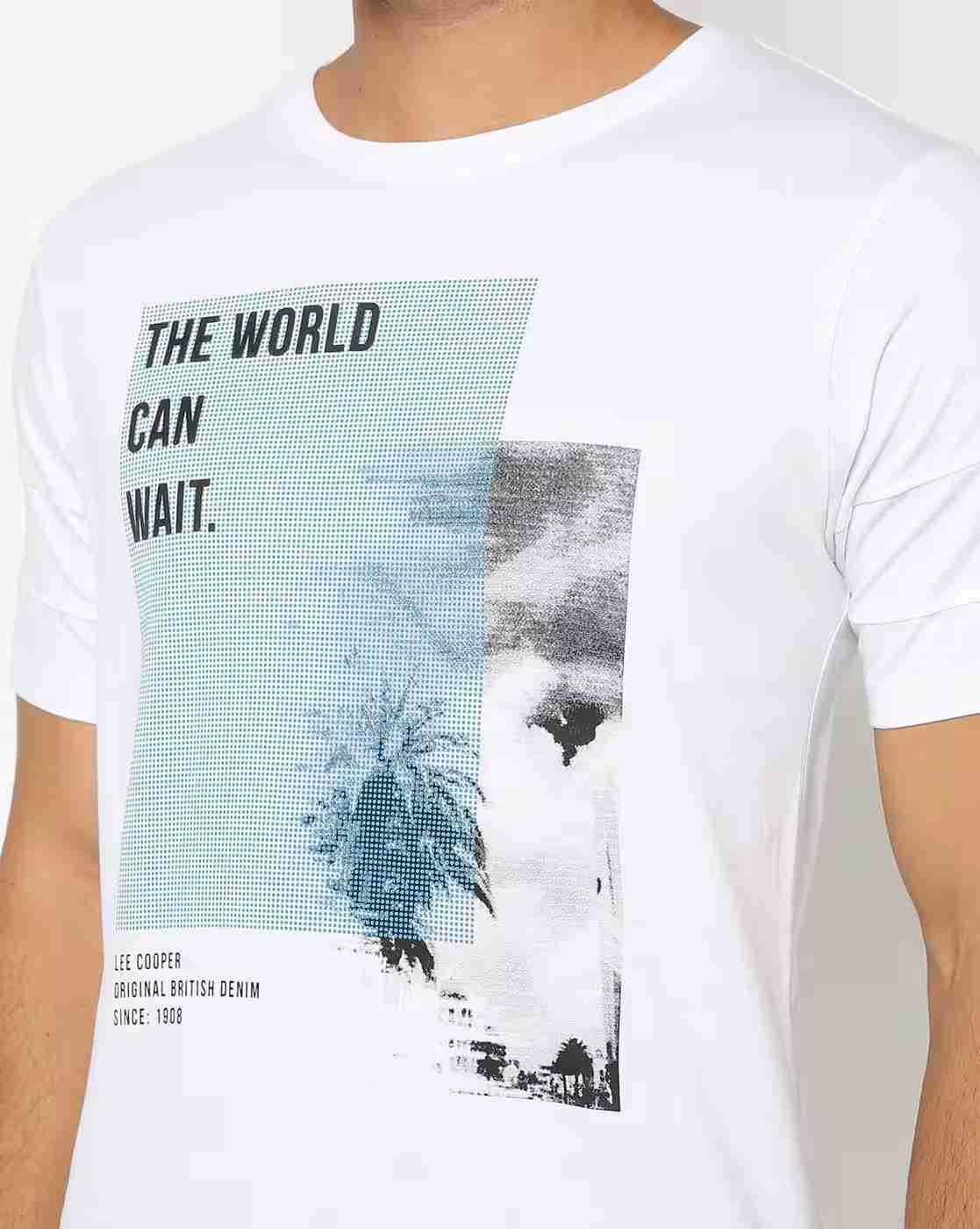 Lee Cooper | Graphic Print Crew-Neck T-shirt|2