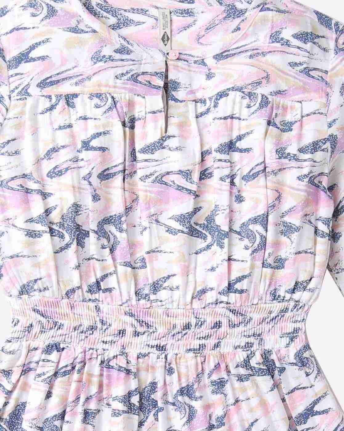 Lee Cooper | Printed Fit & Flare Dress|2